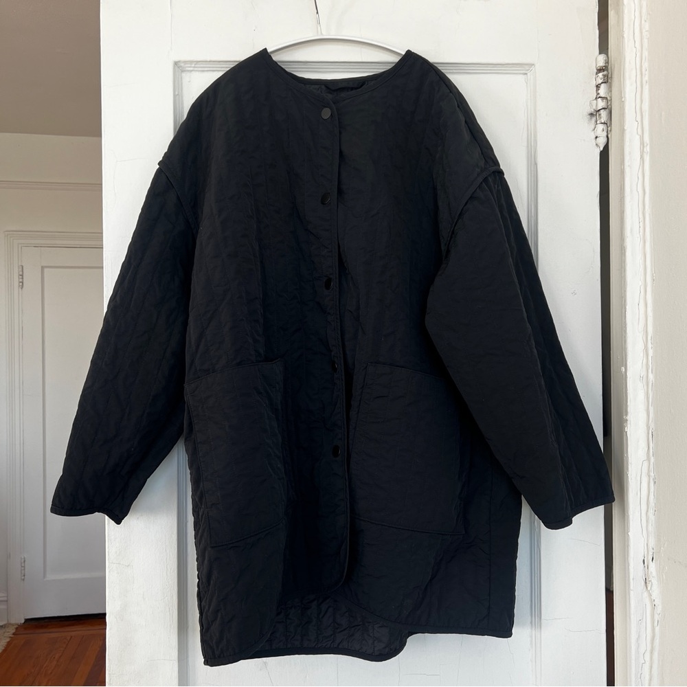 Everlane Quilted Midi Liner - Picture 2 of 7